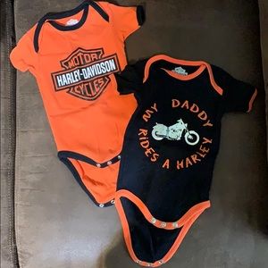 Harley Davidson onesies